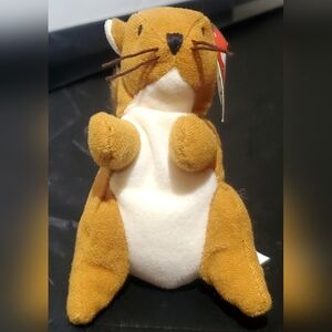 McDonalds Happy Meal Toy 1999 TY Teenie Beanie Nuts the Squirrel  w/tag 1993